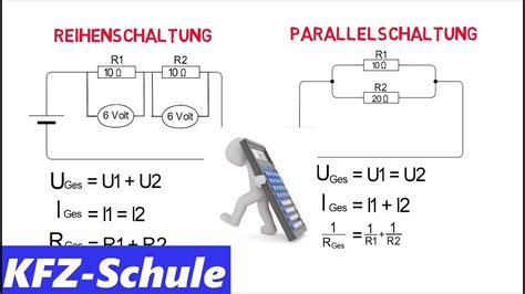 Reihenschaltung Und Parallelschaltung Erklärung Berechnung Youtube