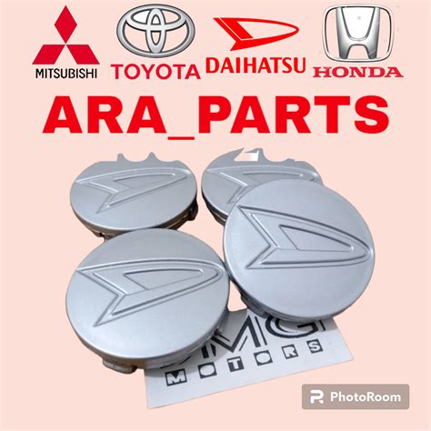 Jual Dop Roda Atau Tutup Velg Roda Ayla Sigra Dan Sirion Diameter Cm