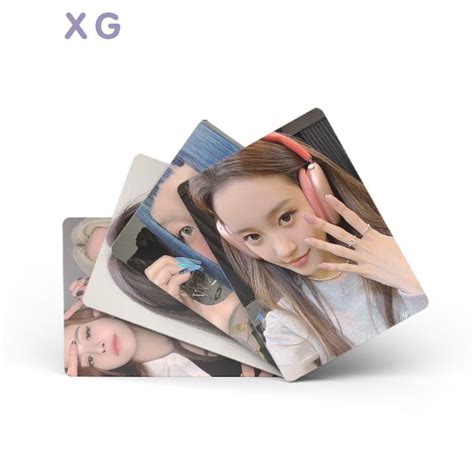 Pcs Xg Holographic Laser Lomo Card Kpop Photocards Season S