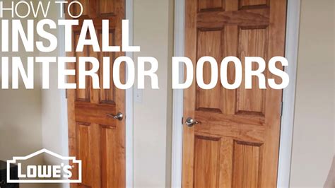 Install or Replace Interior Doors | Lowe’s