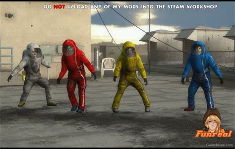 Recolored Ceda Agents Mod For Left 4 Dead 2