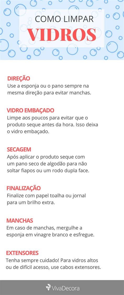 Como Limpar Vidros 4 Receitas Caseiras Baratas e Fáceis de Fazer