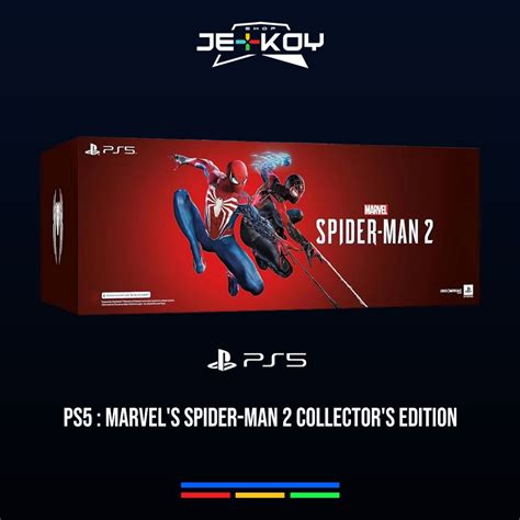 Ps5 Marvels Spider Man 2 Collectors Edition Shopee Thailand