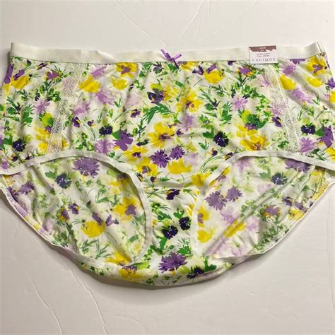 Lane Bryant Intimates Sleepwear Purple Yellow Floral Extra Soft