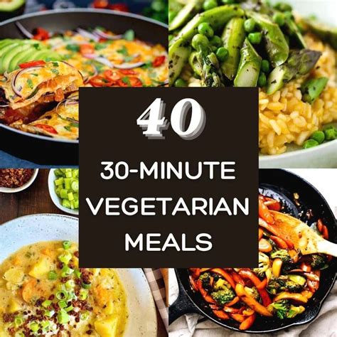 Easy Vegetarian Dinner Ideas