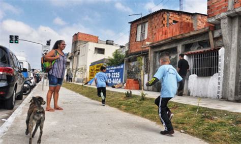 Santo Andr Entrega Obras De Urbaniza O Do N Cleo Pedro Am Rico Abc