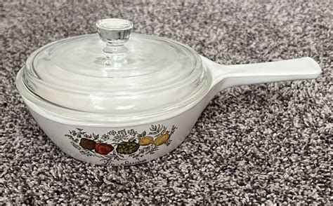 Corning Ware Spice Of Life La Sauge 1 Pint Sauce Pan With Lid P 81 B Etsy