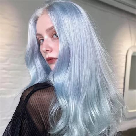 35 Best Hair Colors For Pale Skin To Try In 2024 Light Blue Hair