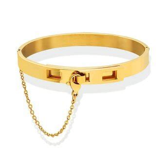 18K Gold Plated Stainless Steel Bracelet Intensity SKU 85105 4