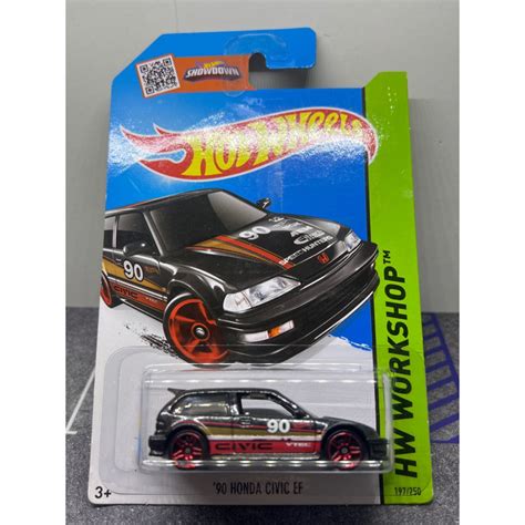 全新未拆 Hot Wheels 風火輪 本田 Honda Civic EF 蝦皮購物