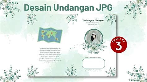 🔴 Cara Membuat Desain Undangan Pernikahan  Cetak Di Canva Desain 3