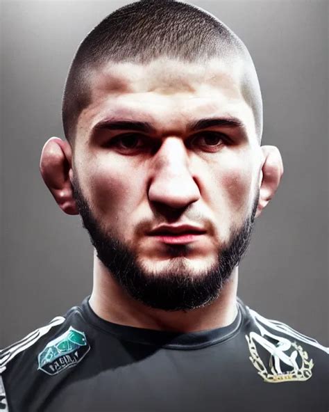 Highly Detailed Portrait Khabib Ufc Ai Photo Generator Starryai