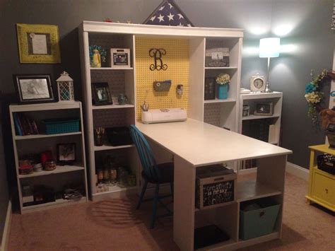 Old Entertainment Center Turned Into Craft Table Old Entertainment