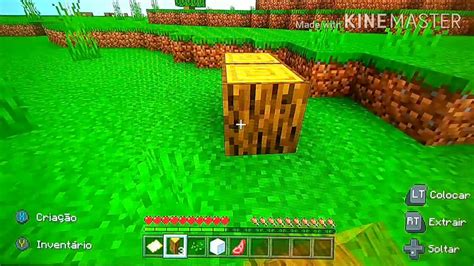 Jogando minecraft no modo sobrevivência algo estranho aconteceu