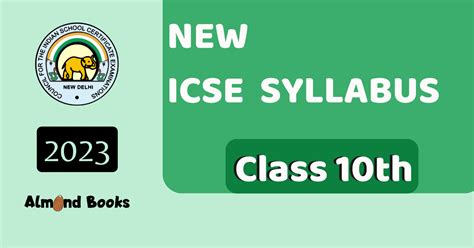 Icse Class 10 Syllabus 2023