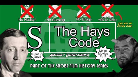 Decoding The Hays Code The Rules That Shaped Classic Hollywood Youtube