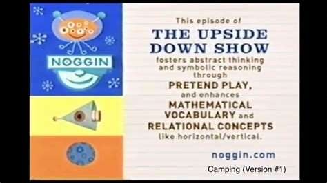 Noggin Nick Jr The Upside Down Show Curriculum Boards Compilation 2006 2010 So Far Youtube