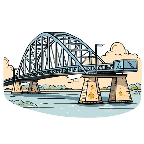 Memphis Bridge Vector PNG, Vector, PSD, and Clipart With Transparent ...