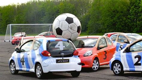 Watch These Cars Trash Each Other While Playing With A 8 ft