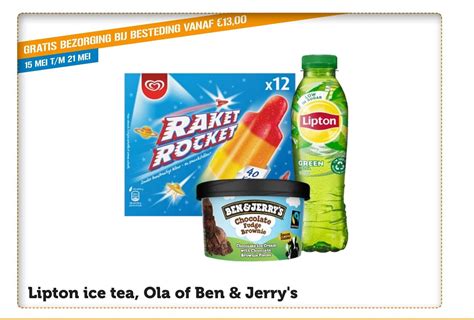 Lipton Ice Tea Ola Of Ben Jerry S Aanbieding Bij Coop