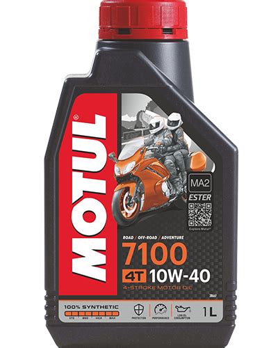 7100 4T 10W40 Synthetic Oil For Bikes High Performance