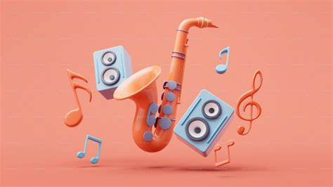 Cartoon Music Instruments - Graphics | Motion Array