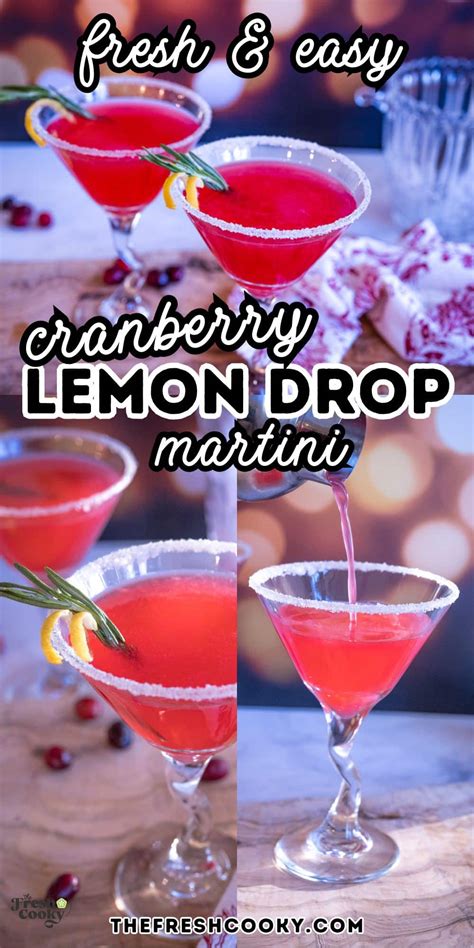 Cranberry Martini Recipe • The Fresh Cooky