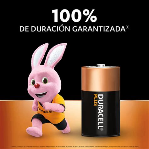 Plus Pilas D 2 Alcalinas 1 5 Voltios Pila Lr20 Mn1300 Blister 2 Unidades · Duracell