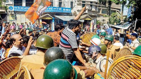 Clashes Erupt After Bjp Observes Bandh In West Bengal