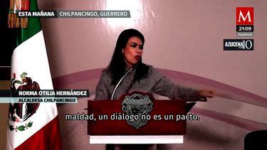 La alcaldesa de Chilpancingo declara que no renunciará a su cargo