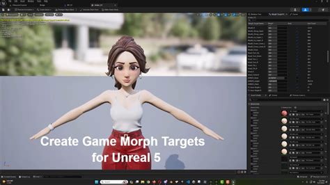 How To Create Game Morph Targets With Reallusion Character Creator And