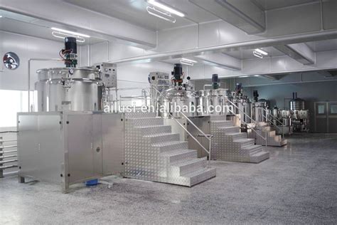 Sus L Chemical Liquid Detergent Mixer Liquid Soap Making Machine