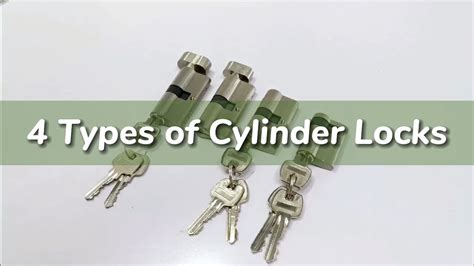 4 Types of Cylinder Locks - Door handle | Door Lock | Door hardware ...