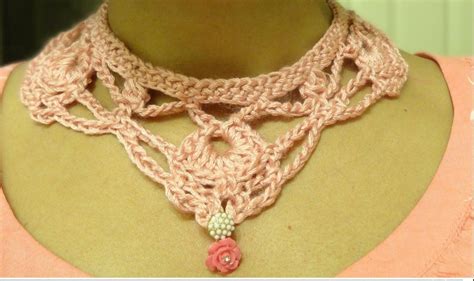 Part 2 How To Crochet Necklace And Earring Crochet Jewelry Patterns