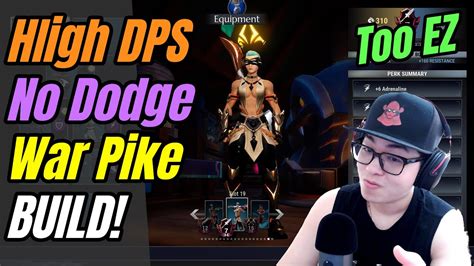 Dauntless No Dodge War Pike Build For End Game No Skills Required