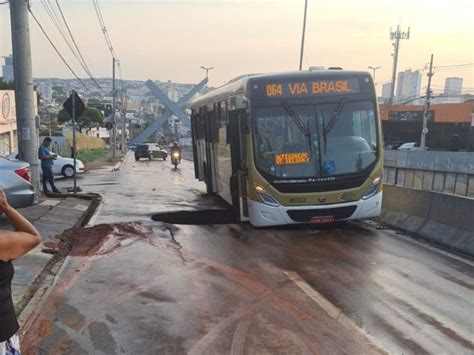 Divulgado O Que Causou Cratera No Asfalto Da Avenida Brasil Acesso Ao