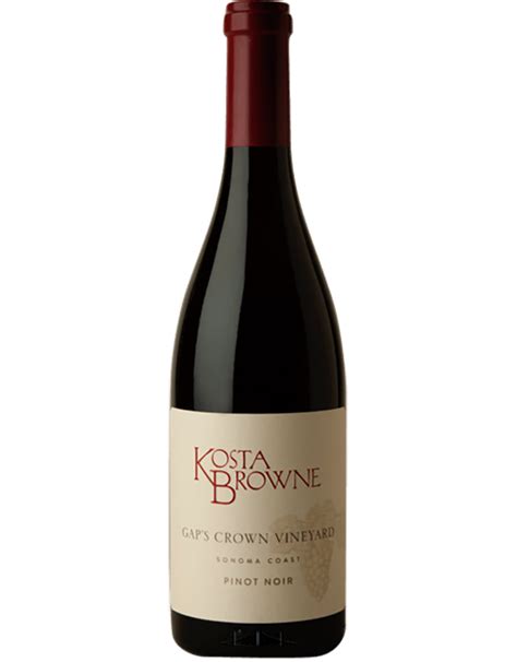 Kosta Browne Gap S Crown Vineyard Pinot Noir Sonoma Coast Calif