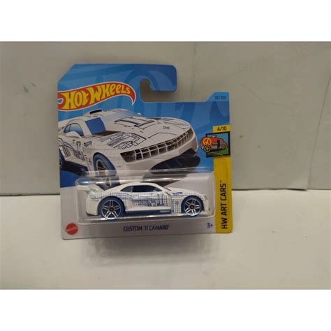 Chevrolet Camaro 2011 Custom White 410 Art Cars 164 Hot Wheels Bcn Stock Cars