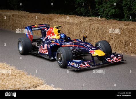 Adrian Newey Driving His Own Rb5 Red Bull Formula One Car Goodwood