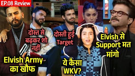 Bigg Boss OTT 3 Review EP 08 Elvish Army Ka Khauf Luv Kataria Ne