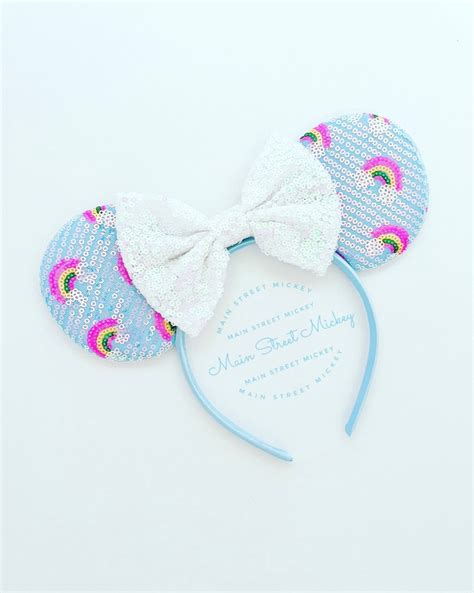 Minnie Mouse Rainbow Ears, Disney Ears for Adults and Kids, Minnie Ears ...