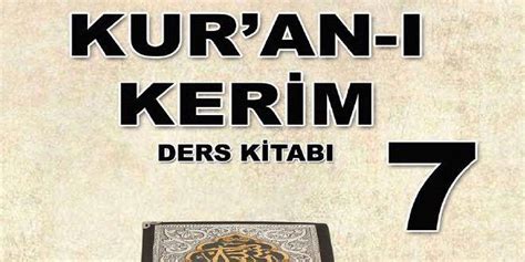 S N F Ata Yay Nc L K Kuran Kerim Ders Kitab Sayfa Cevab