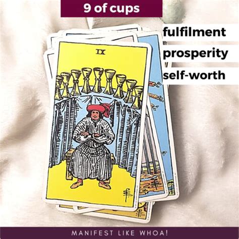 The Nine Of Cups Tarot Card Guide For Beginners Manifest Like Whoa