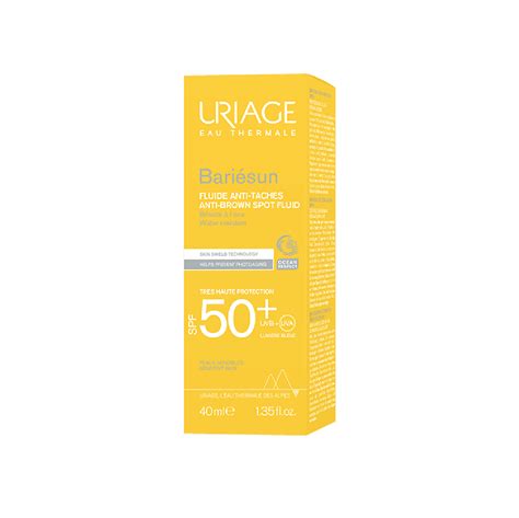 Uriage Bariesun Anti Brown Spot Fluid SPF 50 40 ML Creams Gels