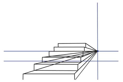 How To Draw Stairs Front View