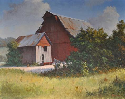 Old Barn Painting at PaintingValley.com | Explore collection of Old Barn Painting