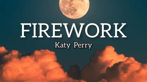 Katy Perry Firework Musik Lyrics YouTube