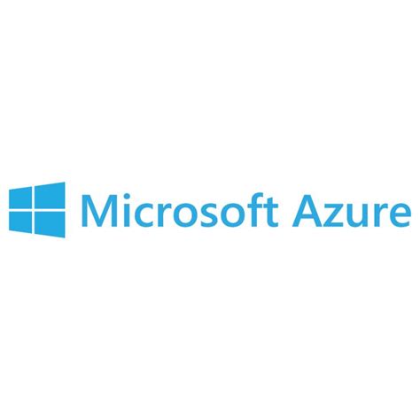 The Microsoft Azure Logo On A White Background