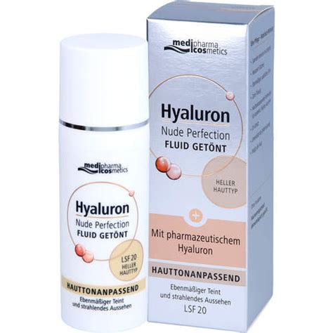 Hyaluron Nude Perfection Fluid getönt heller HTL20 50 ml