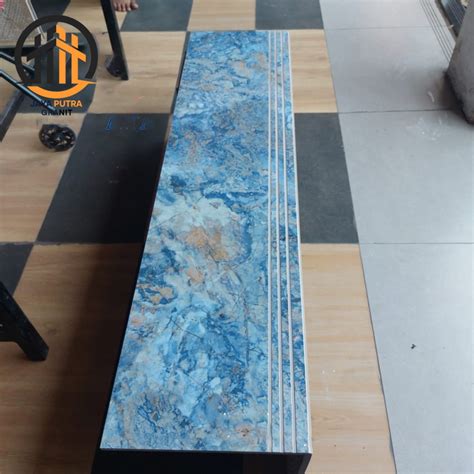 Jual Granit Tangga Motif Marmer Ukuran X X Custom Ukuran List